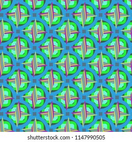 Abstract color seamless pattern for new background.