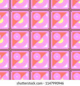Abstract color seamless pattern for new background.