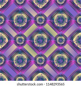 Abstract color seamless pattern for new background.