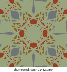 Abstract color seamless pattern for new background.