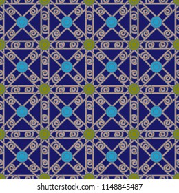 Abstract color seamless pattern for new background.