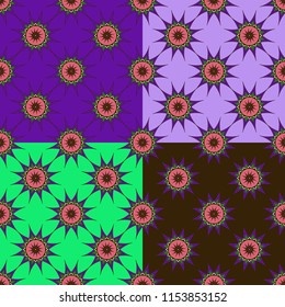 Abstract color seamless pattern for new background.