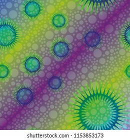 Abstract color seamless pattern for new background.