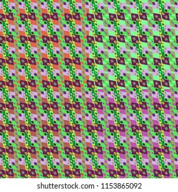 Abstract color seamless pattern for new background.