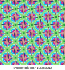 Abstract color seamless pattern for new background.