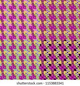 Abstract color seamless pattern for new background.