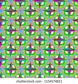 Abstract color seamless pattern for new background.