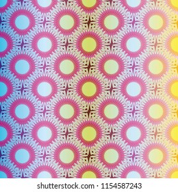 Abstract color seamless pattern for new background.
