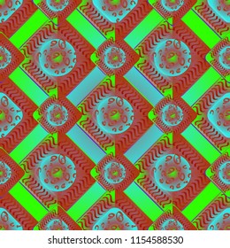 Abstract color seamless pattern for new background.