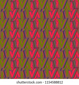 Abstract color seamless pattern for new background.