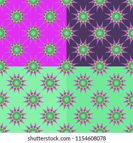 Abstract color seamless pattern for new background.