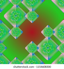 Abstract color seamless pattern for new background.