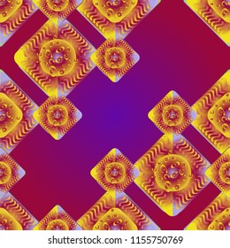Abstract color seamless pattern for new background.