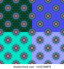 Abstract color seamless pattern for new background.