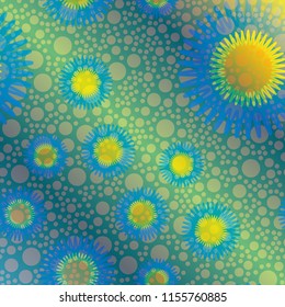 Abstract color seamless pattern for new background.