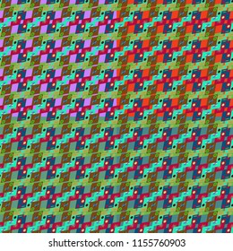 Abstract color seamless pattern for new background.