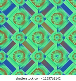 Abstract color seamless pattern for new background.