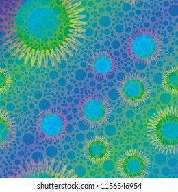 Abstract color seamless pattern for new background.