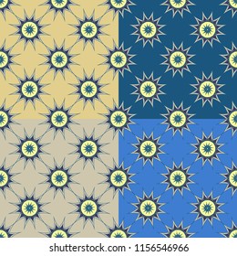 Abstract color seamless pattern for new background.