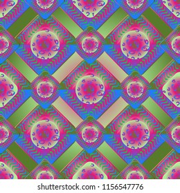 Abstract color seamless pattern for new background.