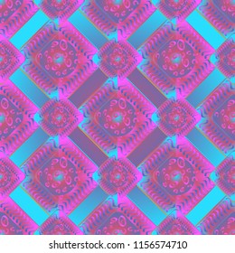 Abstract color seamless pattern for new background.