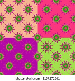 Abstract color seamless pattern for new background.