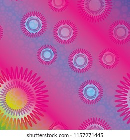 Abstract color seamless pattern for new background.