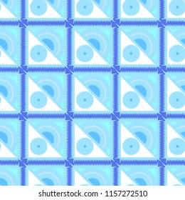 Abstract color seamless pattern for new background.
