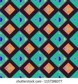 Abstract color seamless pattern for new background.