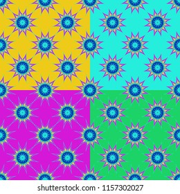 Abstract color seamless pattern for new background.