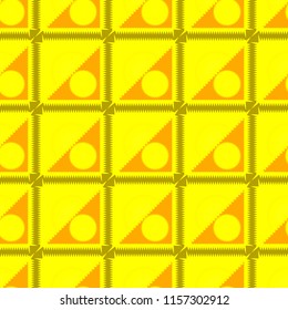 Abstract color seamless pattern for new background.