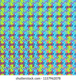 Abstract color seamless pattern for new background.