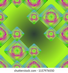 Abstract color seamless pattern for new background.