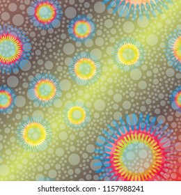 Abstract color seamless pattern for new background.