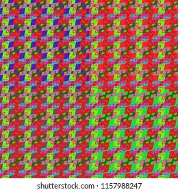 Abstract color seamless pattern for new background.
