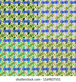 Abstract color seamless pattern for new background.