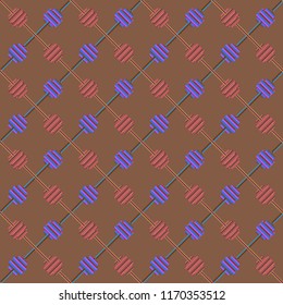 Abstract color seamless pattern for new background.