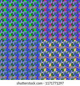 Abstract color seamless pattern for new background.