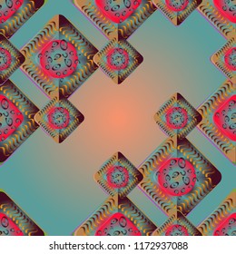 Abstract color seamless pattern for new background.