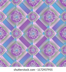 Abstract color seamless pattern for new background.