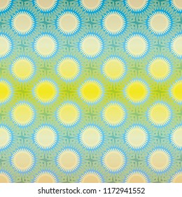 Abstract color seamless pattern for new background.