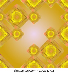 Abstract color seamless pattern for new background.