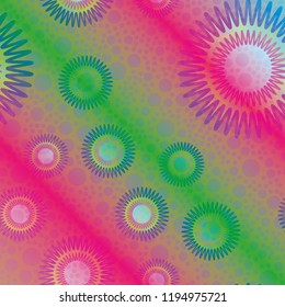 Abstract color seamless pattern for new background.