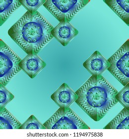 Abstract color seamless pattern for new background.
