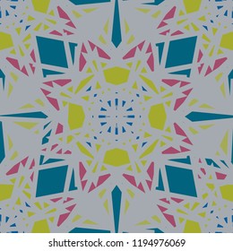 Abstract color seamless pattern for new background.