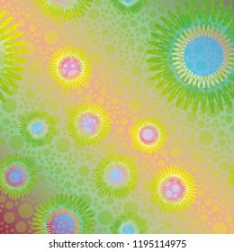 Abstract color seamless pattern for new background.