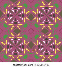 Abstract color seamless pattern for new background.