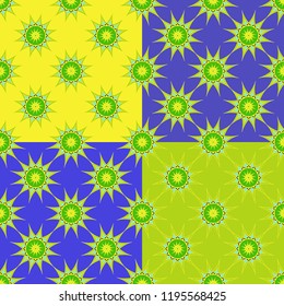 Abstract color seamless pattern for new background.