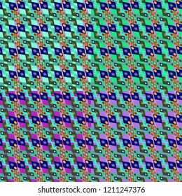 Abstract color seamless pattern for new background.