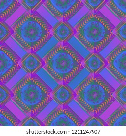 Abstract color seamless pattern for new background.
